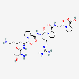 Selank – 2D molecular structure