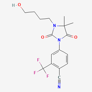 RU58841 – 2D molecular structure