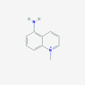 5-Amino-1MQ – 2D molecular structure