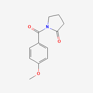 Aniracetam – 2D molecular structure